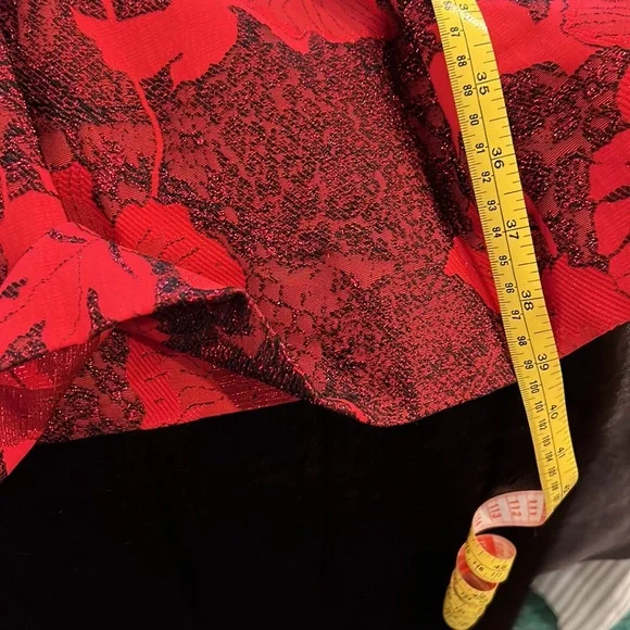 HP 🥰 Teri Jon by Rickie Freeman fit and flare cocktail dress. Worn x1 EUC - Picture 13 of 17